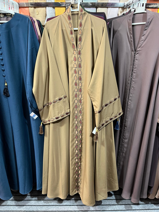 EMBELLISHED FULL FLAIR ABAYA