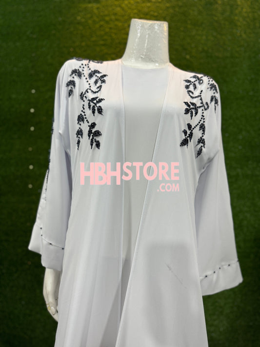 Dubai Zari Work Handmade Abaya