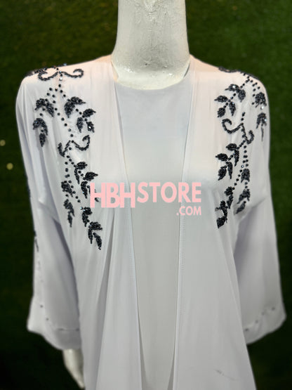 Dubai Zari Work Handmade Abaya