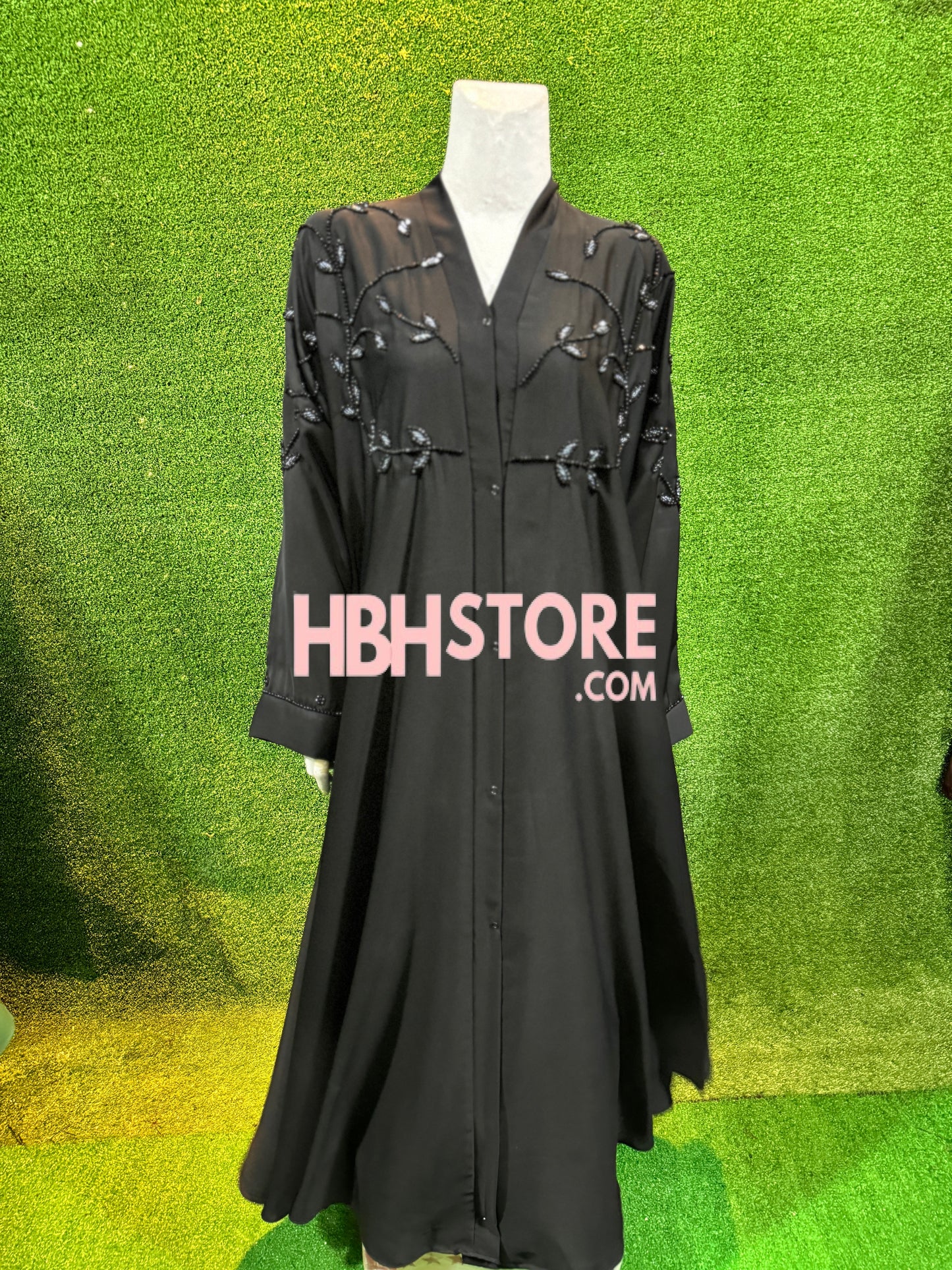 Dubai Zari Work Handmade Abaya