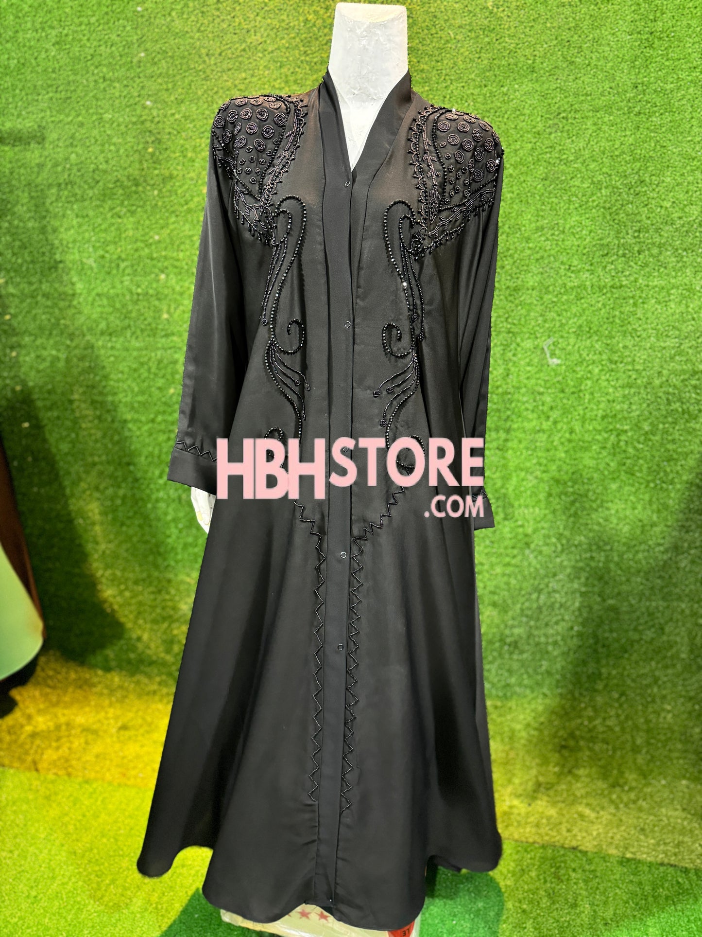 Dubai Zari Work Handmade Abaya