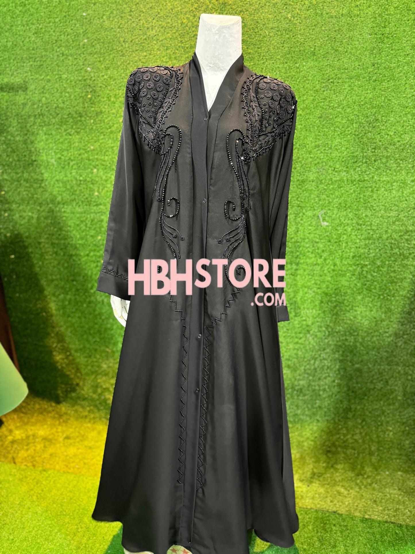 Dubai Zari Work Handmade Abaya