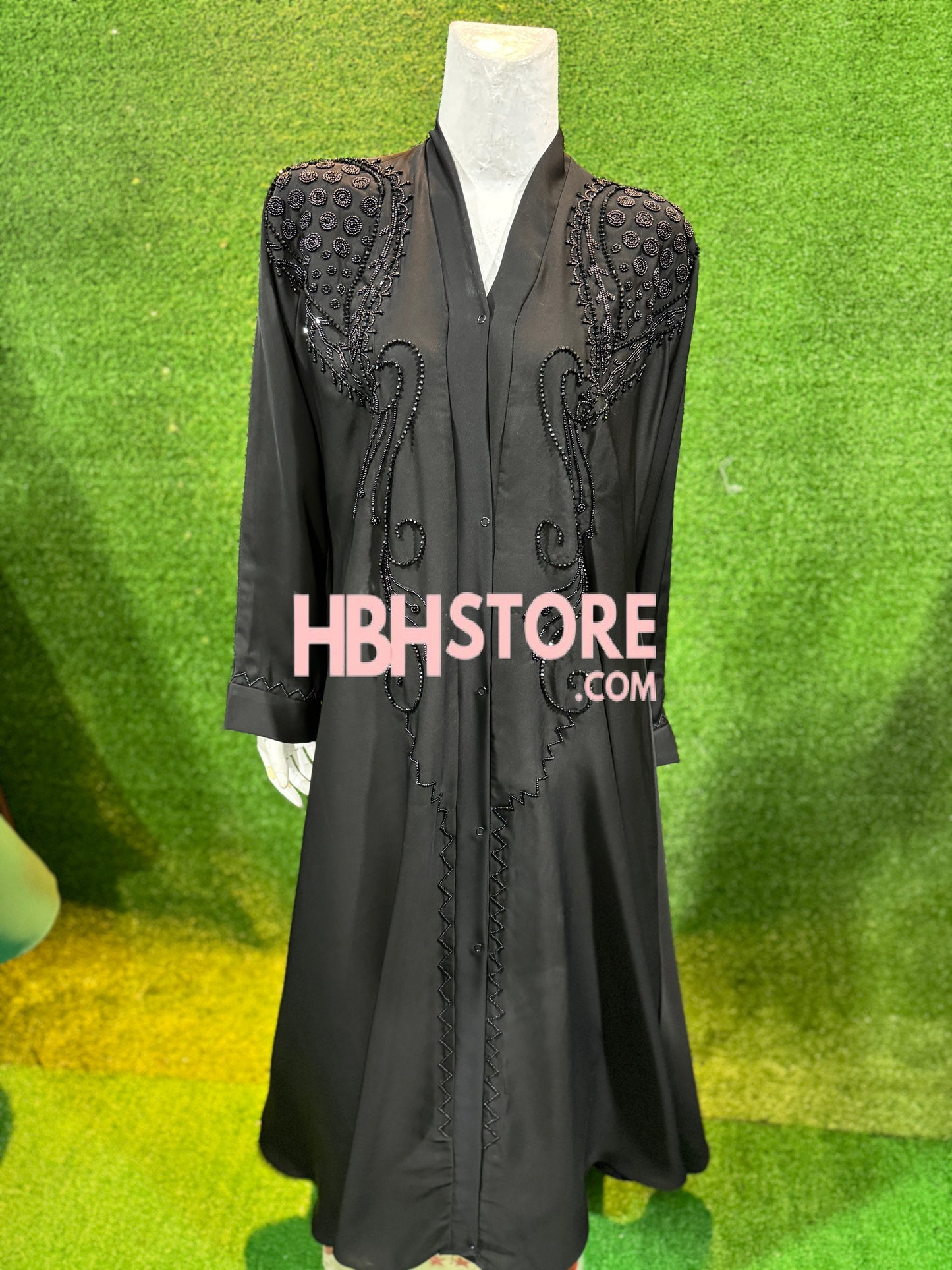 Dubai Zari Work Handmade Abaya