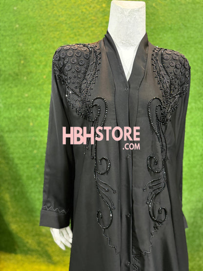 Dubai Zari Work Handmade Abaya