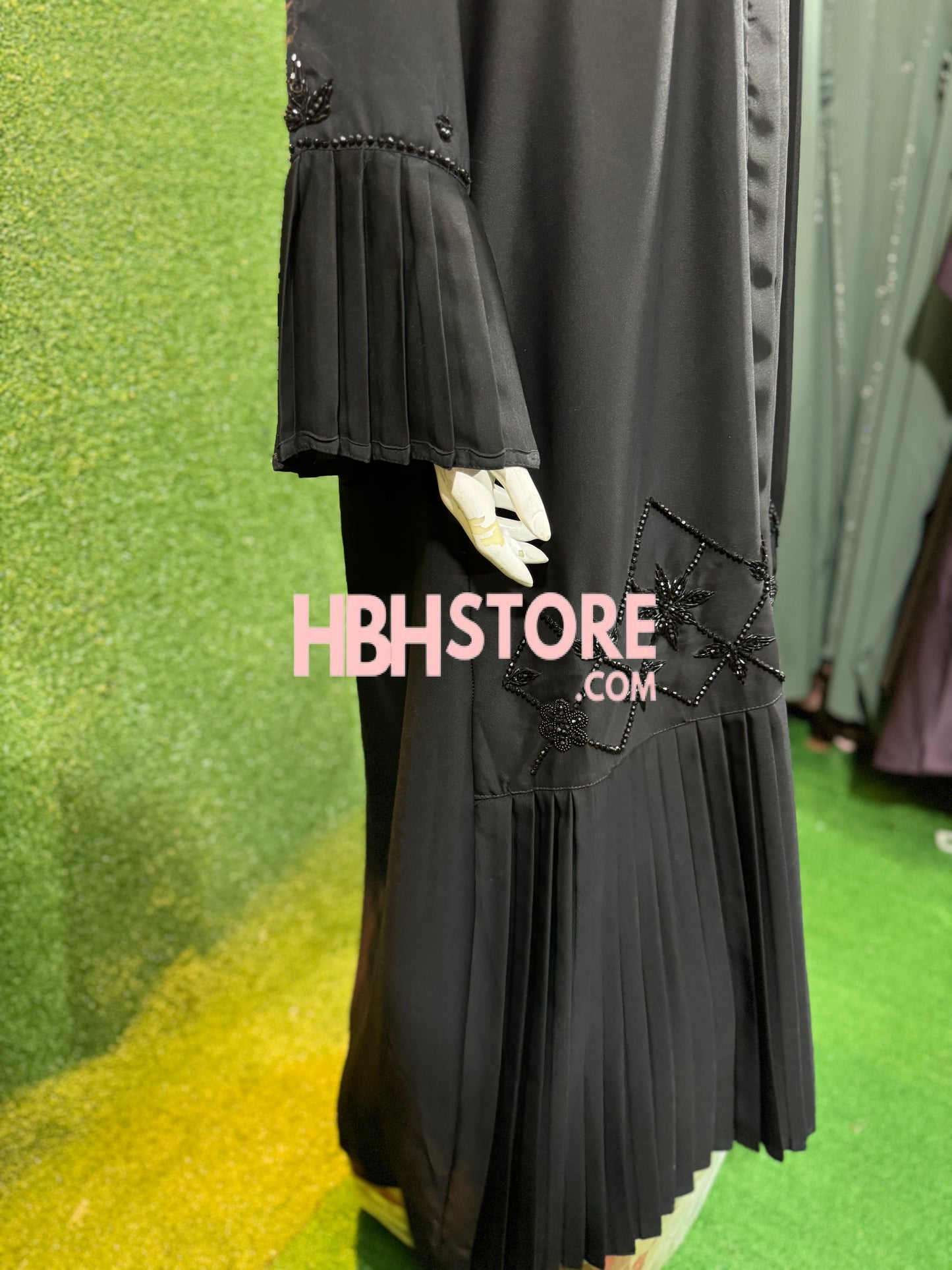 Dubai Zari Work Handmade Abaya