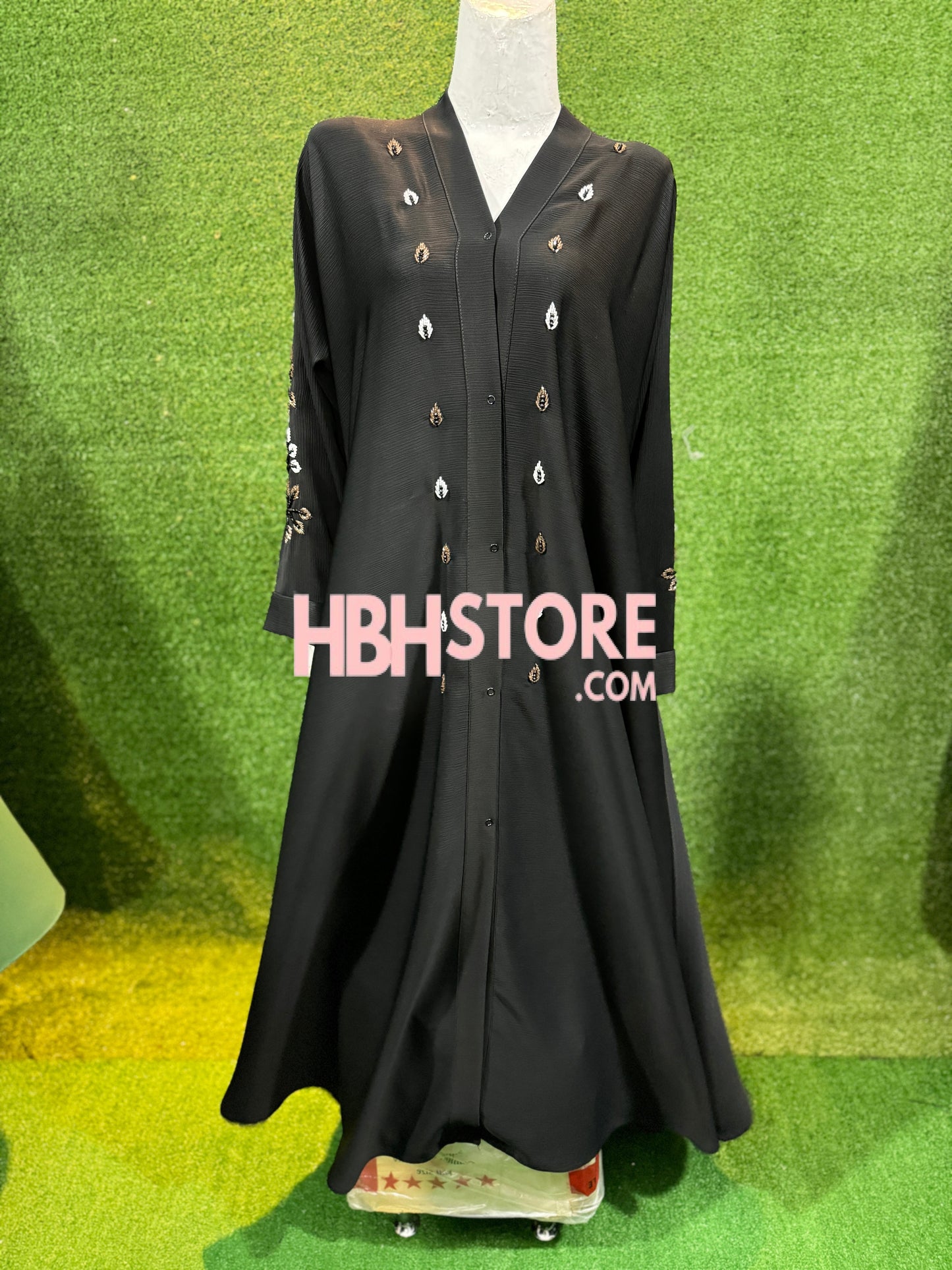 Dubai Zari Work Handmade Abaya