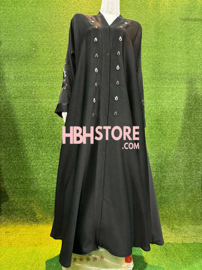 Dubai Zari Work Handmade Abaya