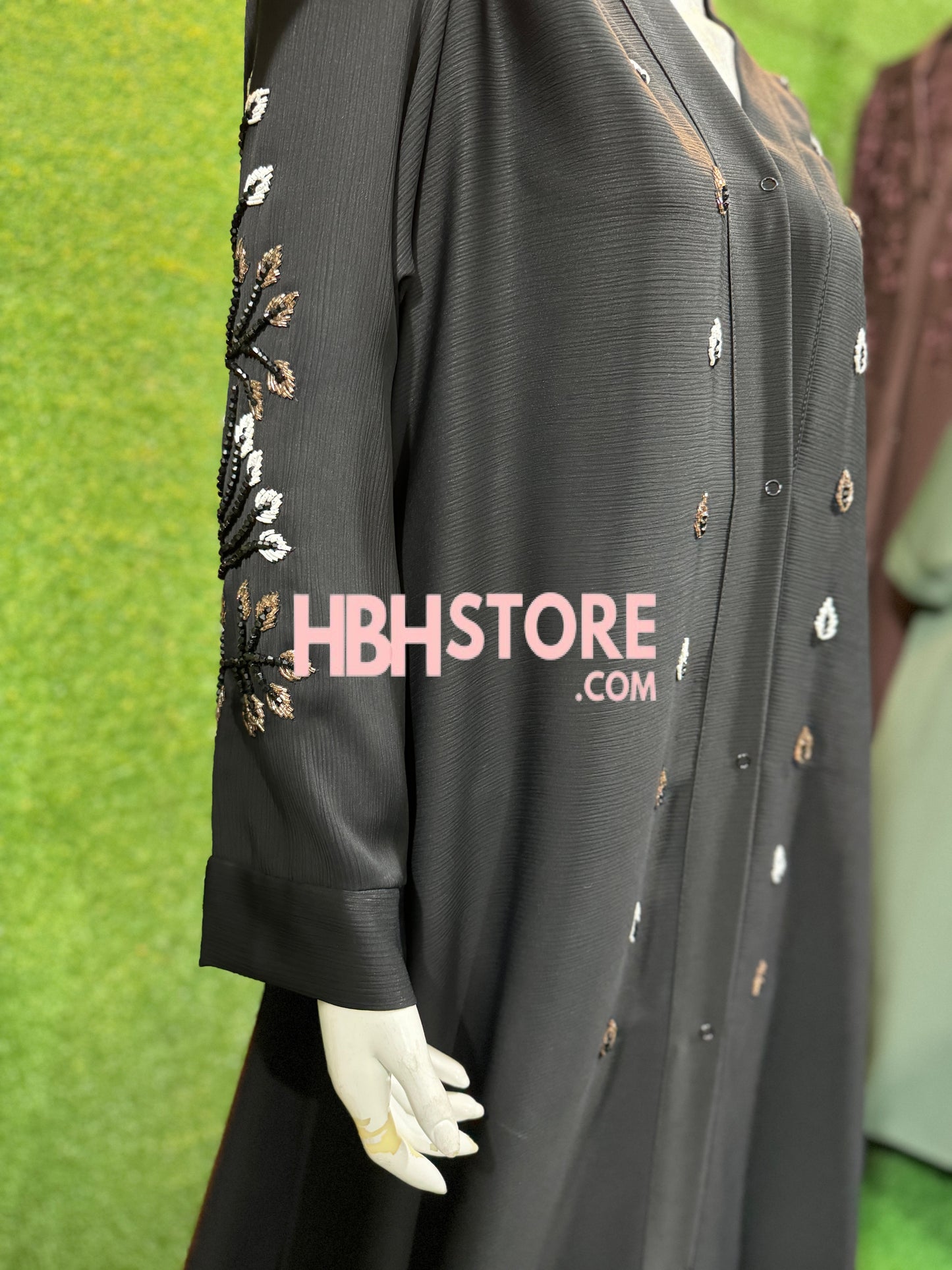 Dubai Zari Work Handmade Abaya