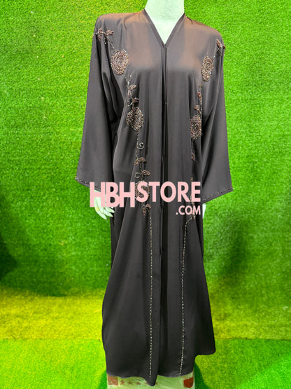 Dubai Zari Work Handmade Abaya