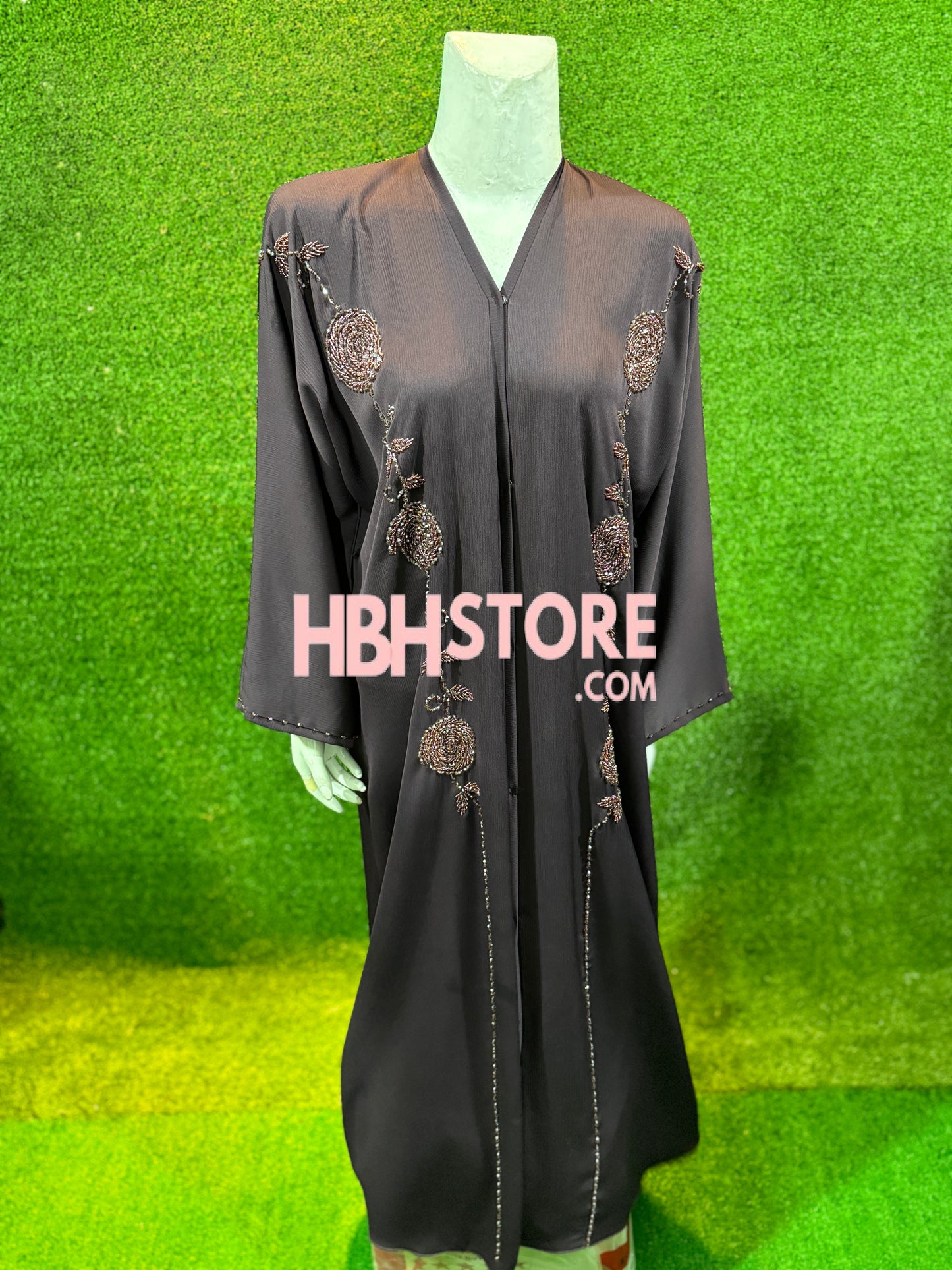 Dubai Zari Work Handmade Abaya