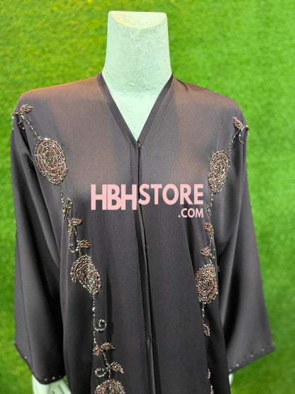 Dubai Zari Work Handmade Abaya