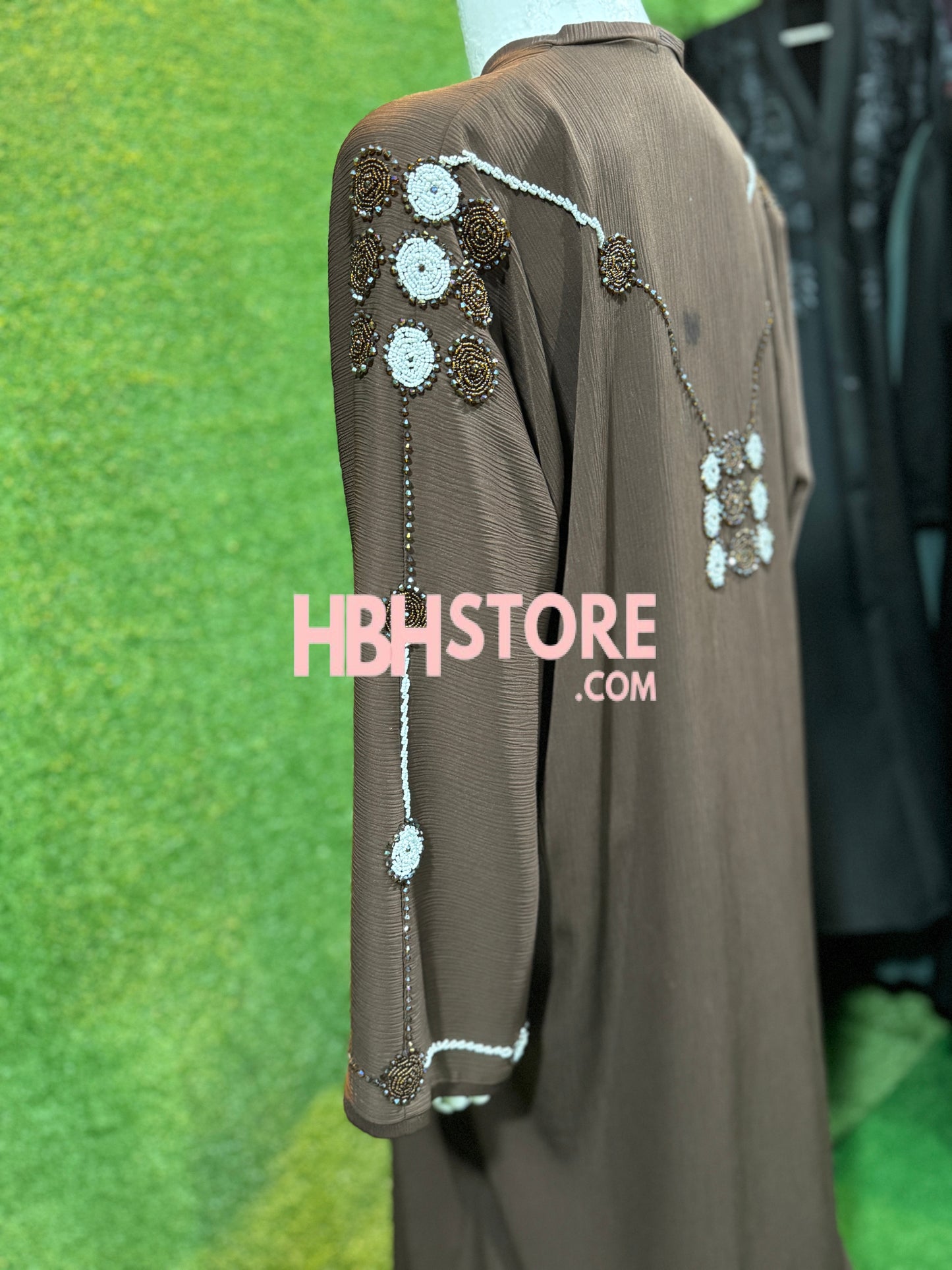 Dubai Zari Work Handmade Abaya