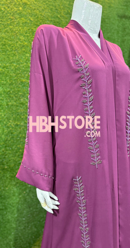 Dubai Zari Work Handmade Abaya