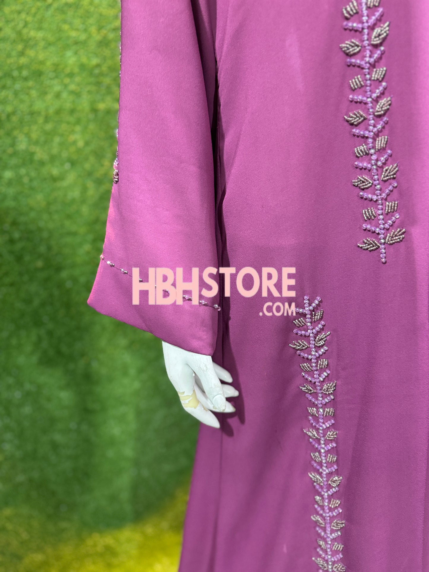 Dubai Zari Work Handmade Abaya