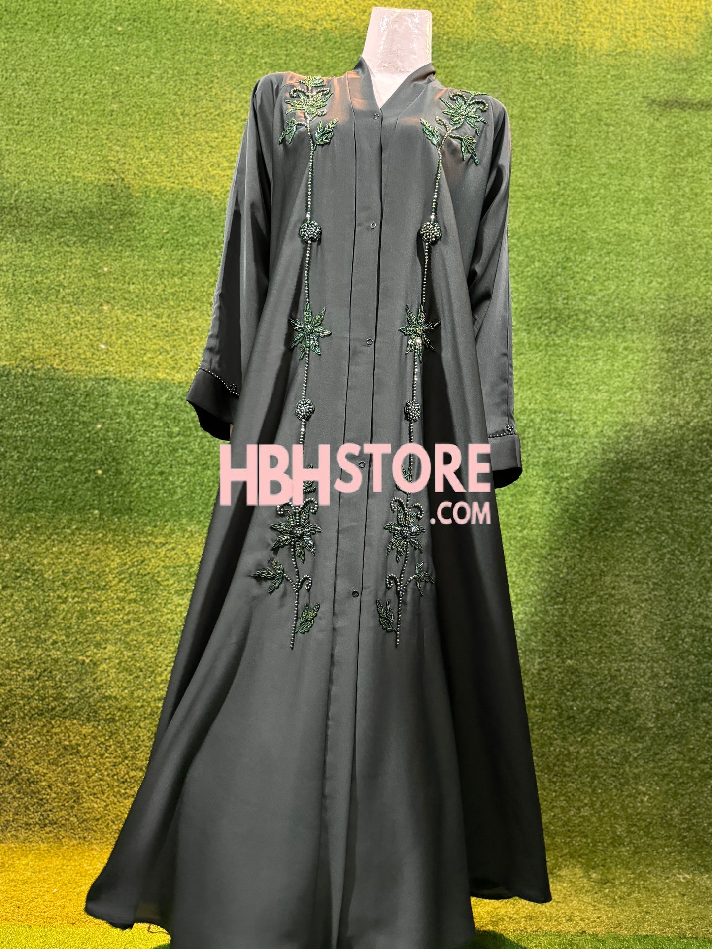 Dubai Zari Work Handmade Abaya