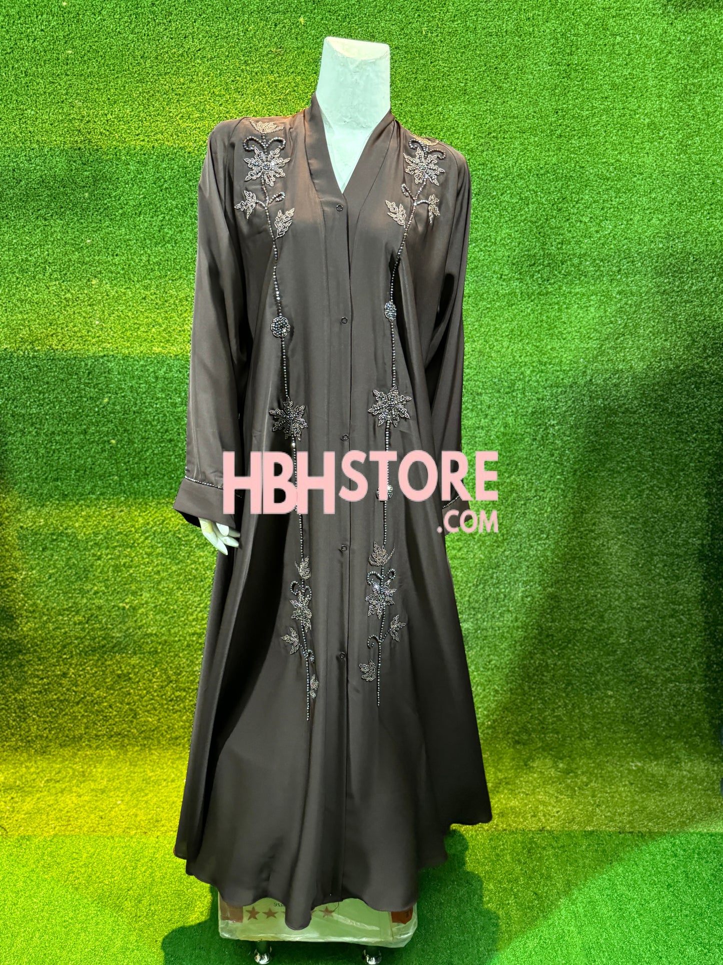 Dubai Zari Work Handmade Abaya