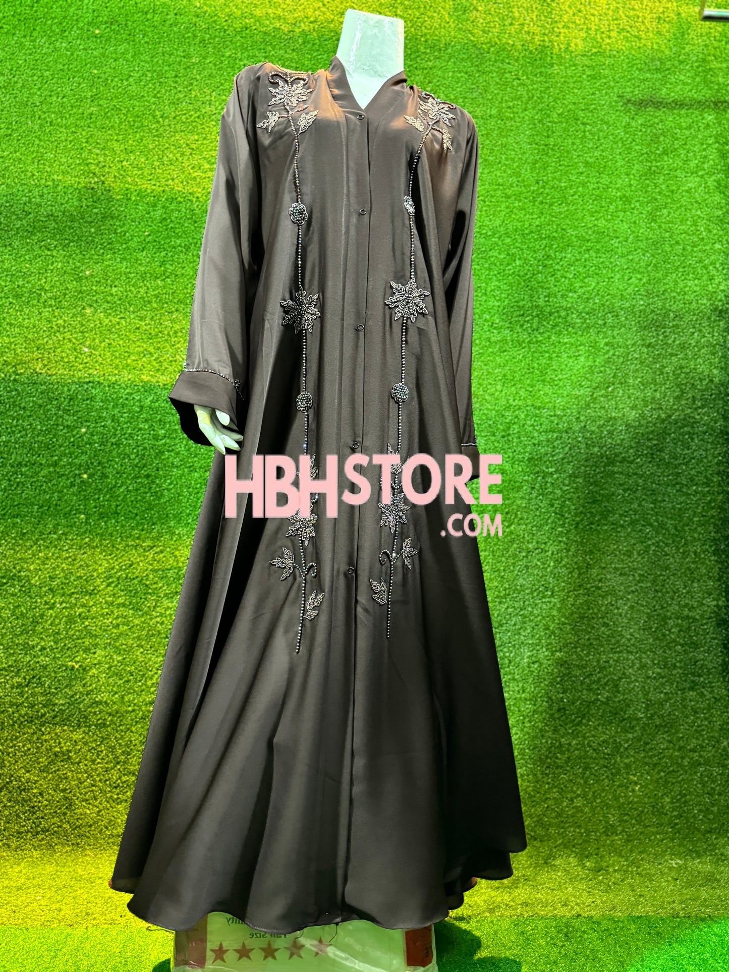 Dubai Zari Work Handmade Abaya