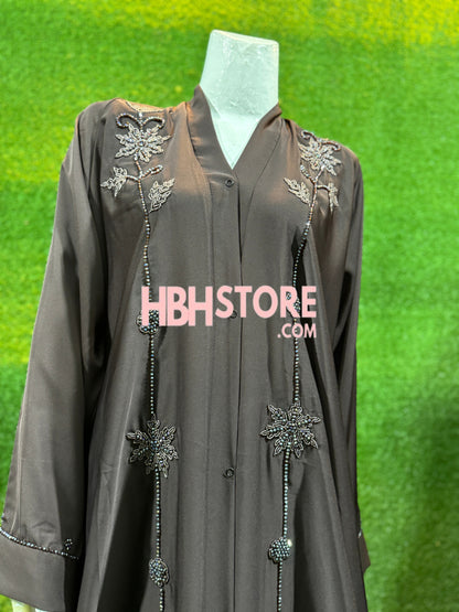 Dubai Zari Work Handmade Abaya