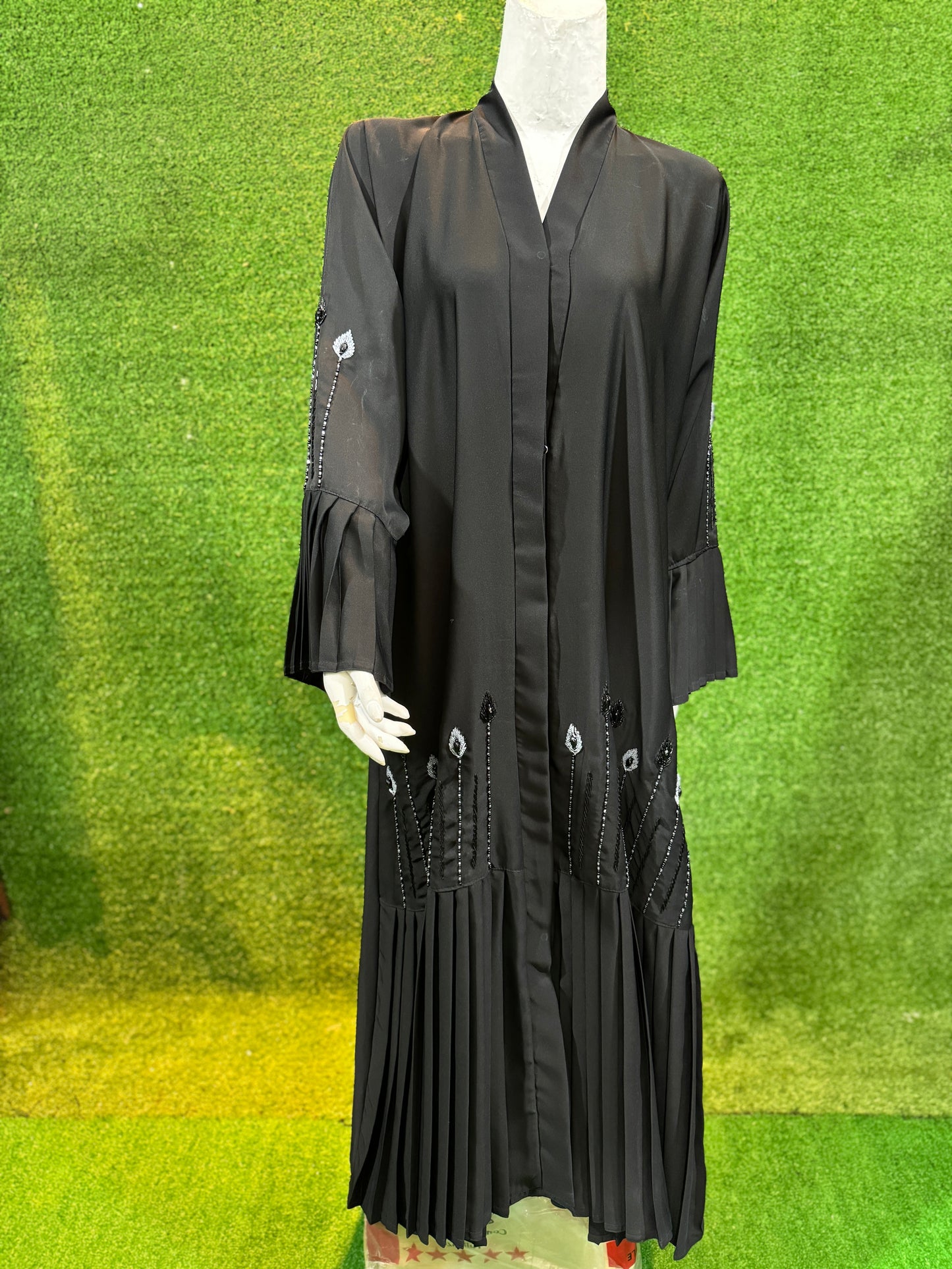 Dubai Zari Work Handmade Abaya