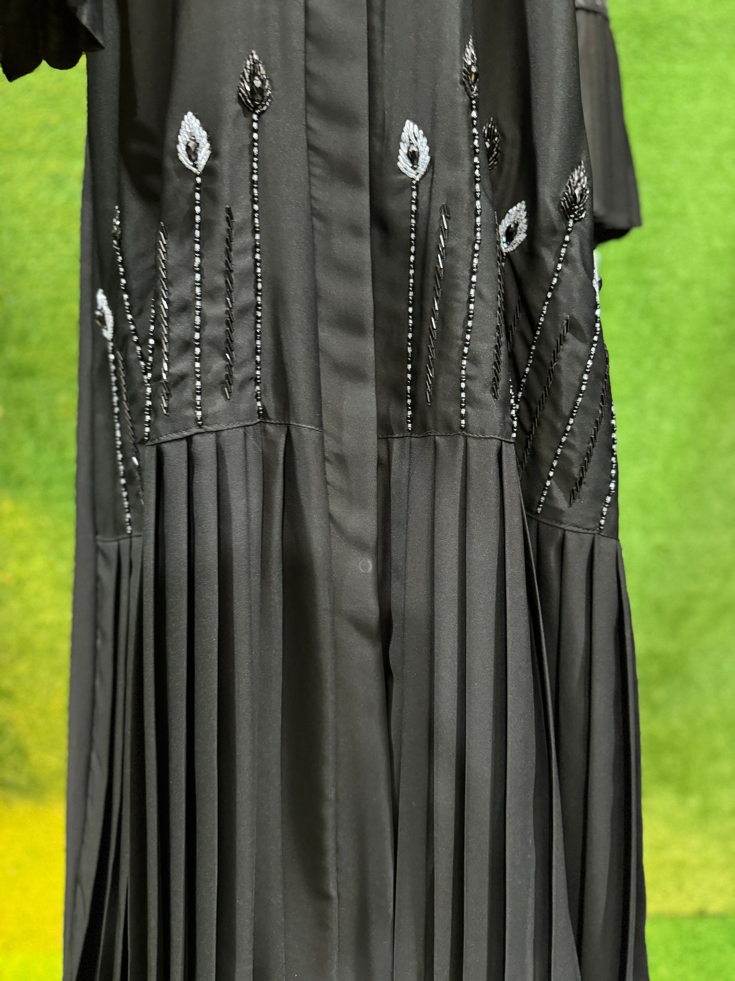 Dubai Zari Work Handmade Abaya