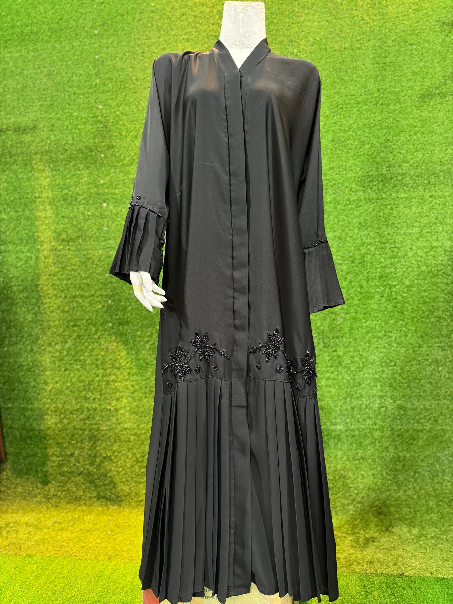 Dubai Zari Work Handmade Abaya