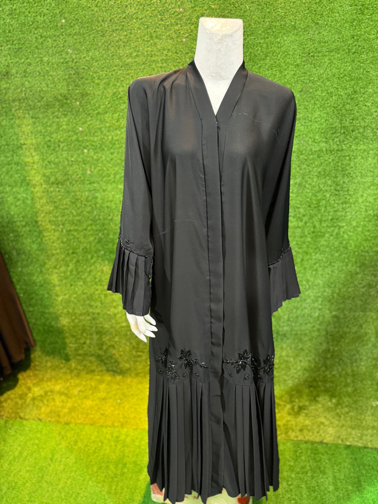 Dubai Zari Work Handmade Abaya