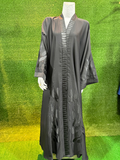 A-line Embellished Abaya