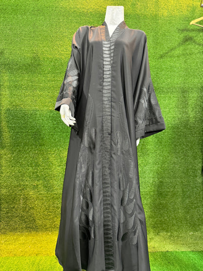 A-line Embellished Abaya