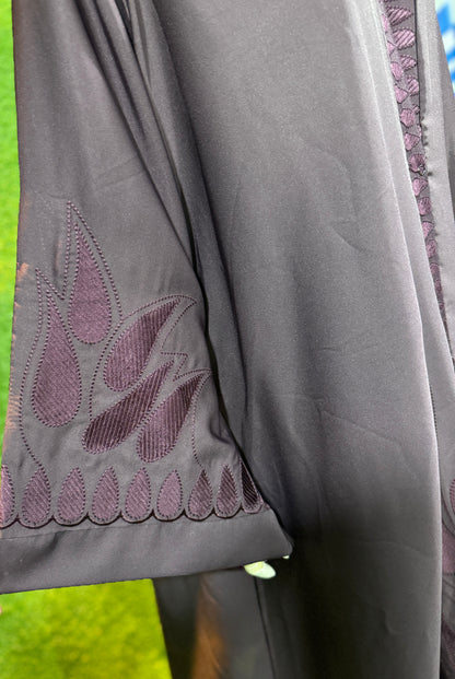 A-line Embellished Abaya