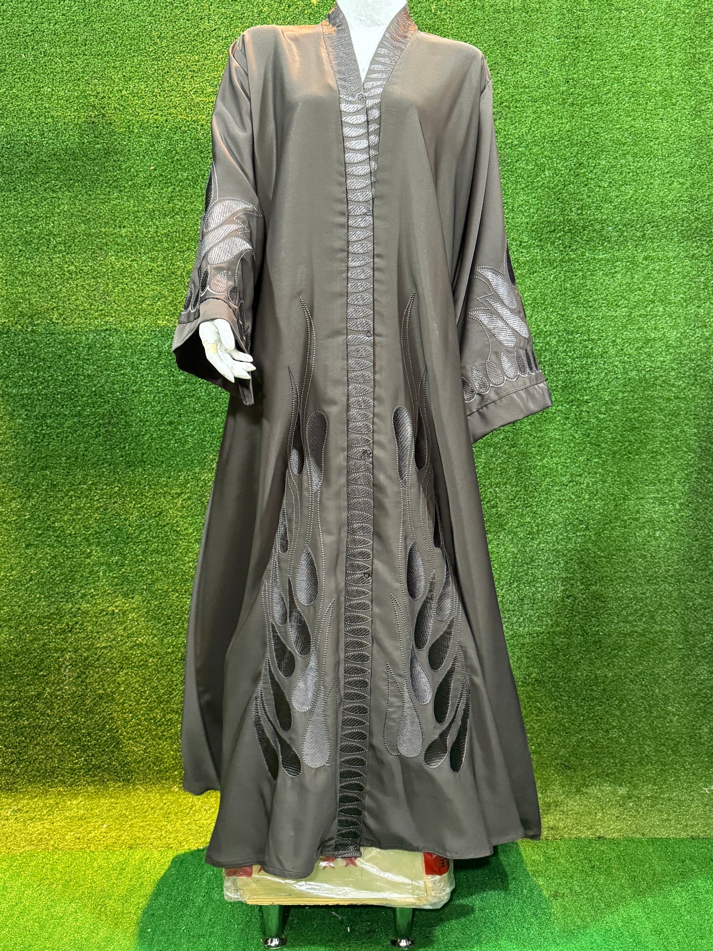 A-line Embellished Abaya