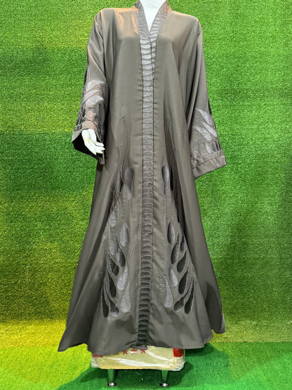 A-line Embellished Abaya