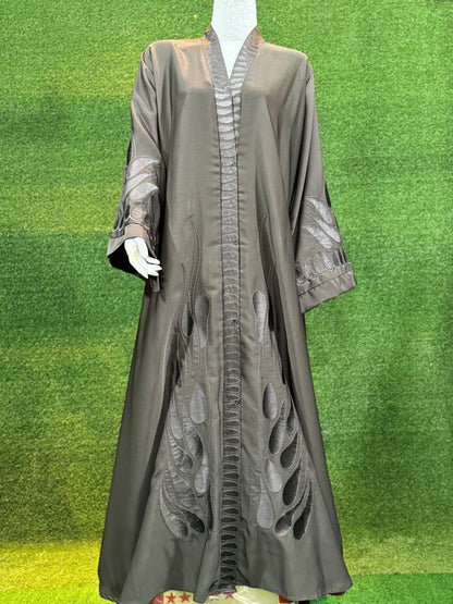 A-line Embellished Abaya