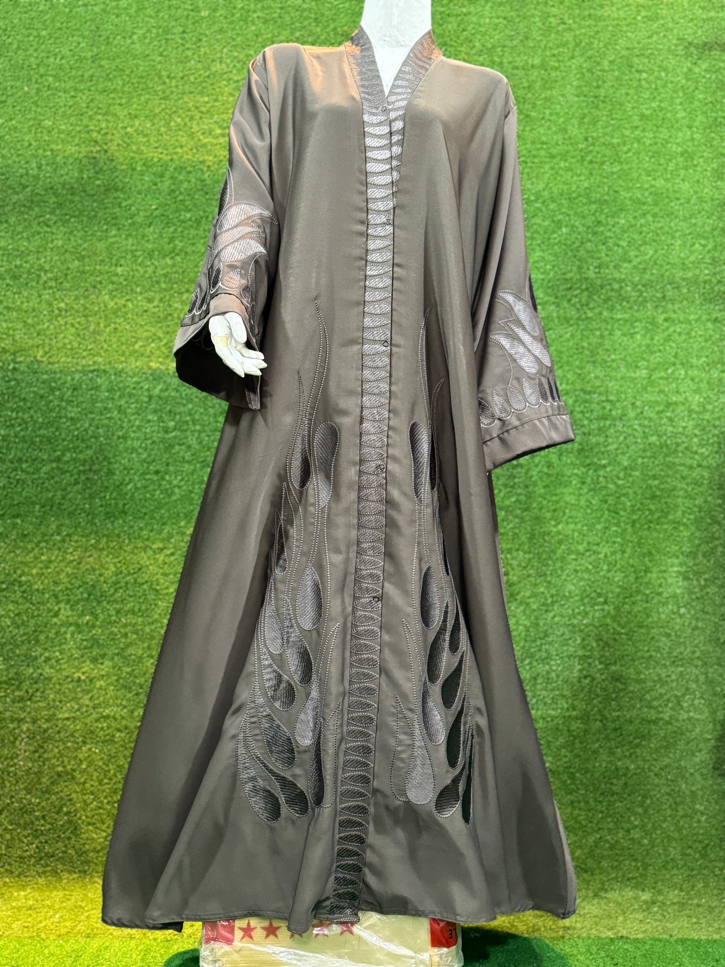 A-line Embellished Abaya