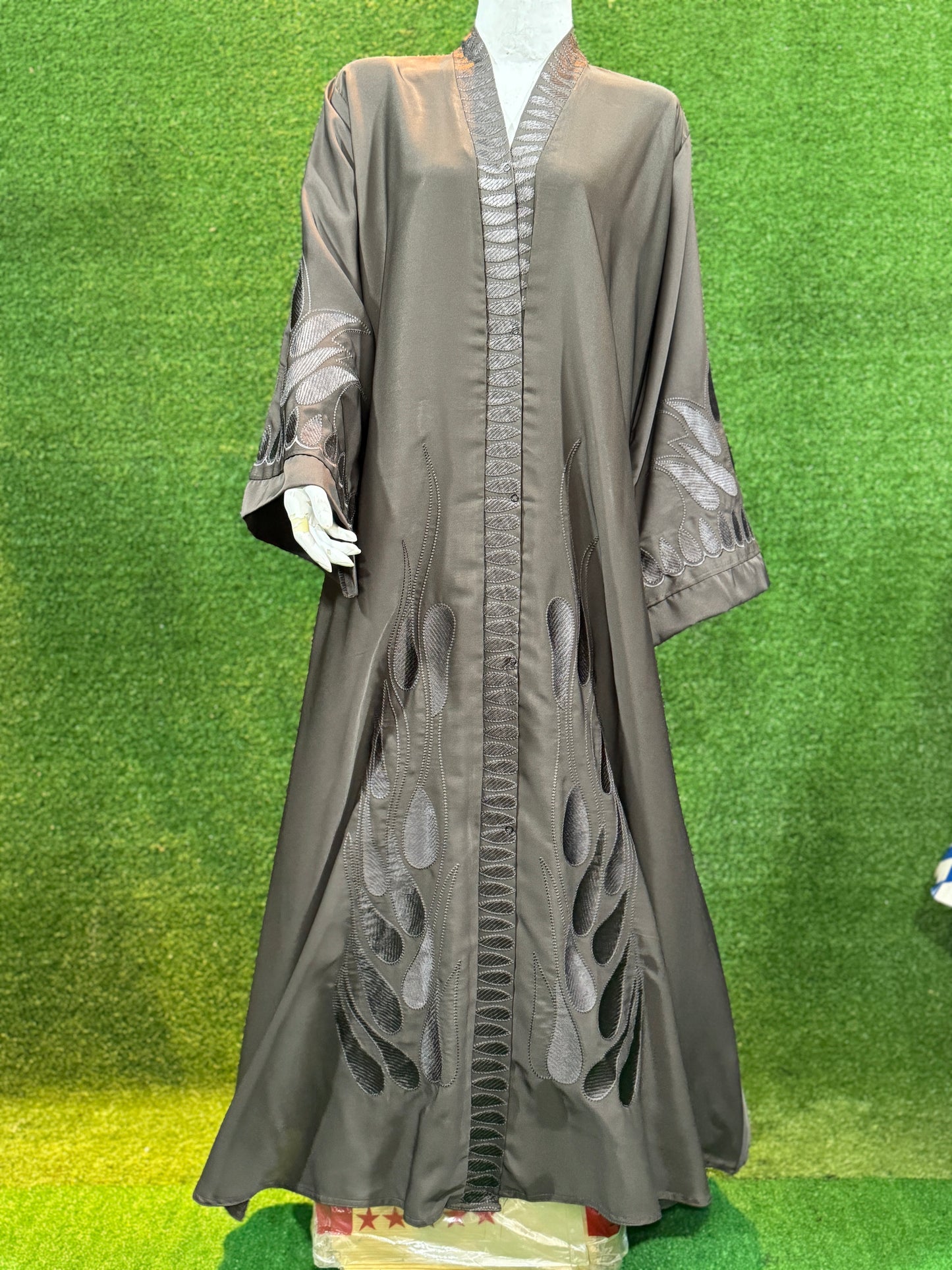 A-line Embellished Abaya