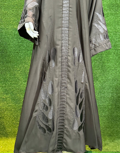 A-line Embellished Abaya