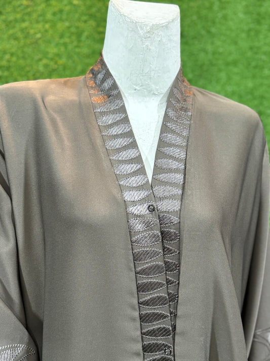 A-line Embellished Abaya