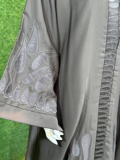 A-line Embellished Abaya