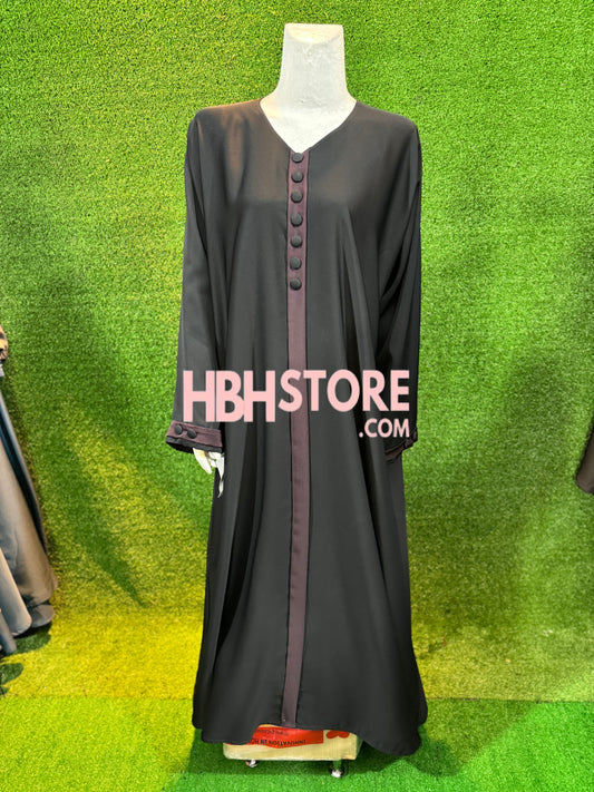 Button Abaya