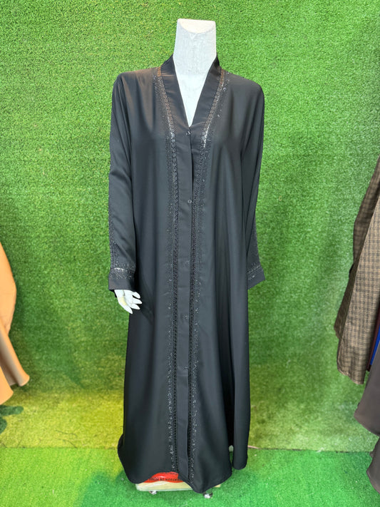 XXL Front OPEN ABAYA