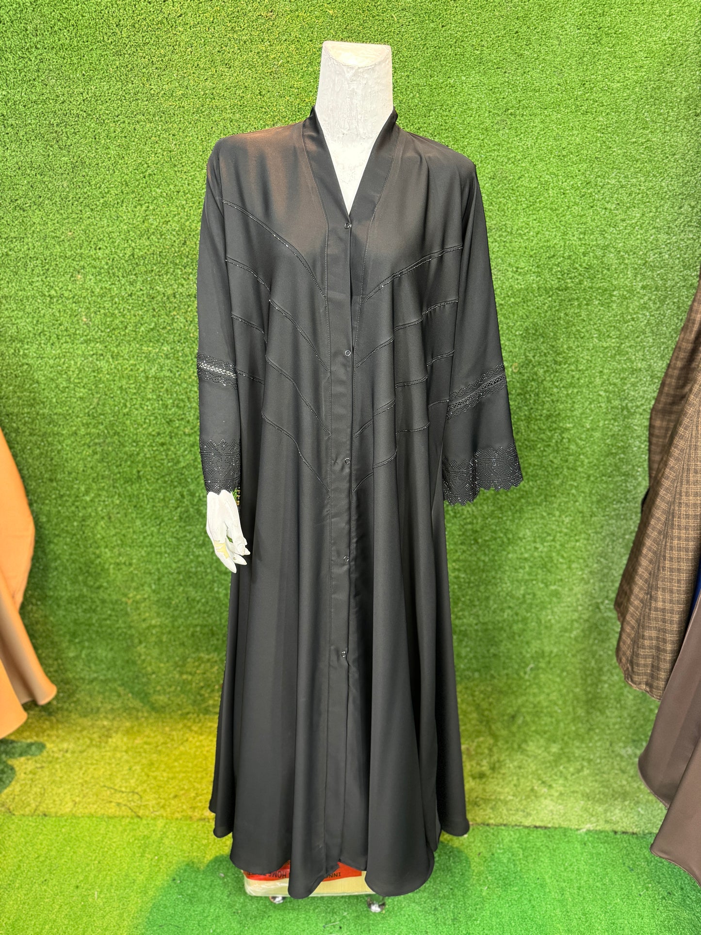 XXL Front OPEN ABAYA