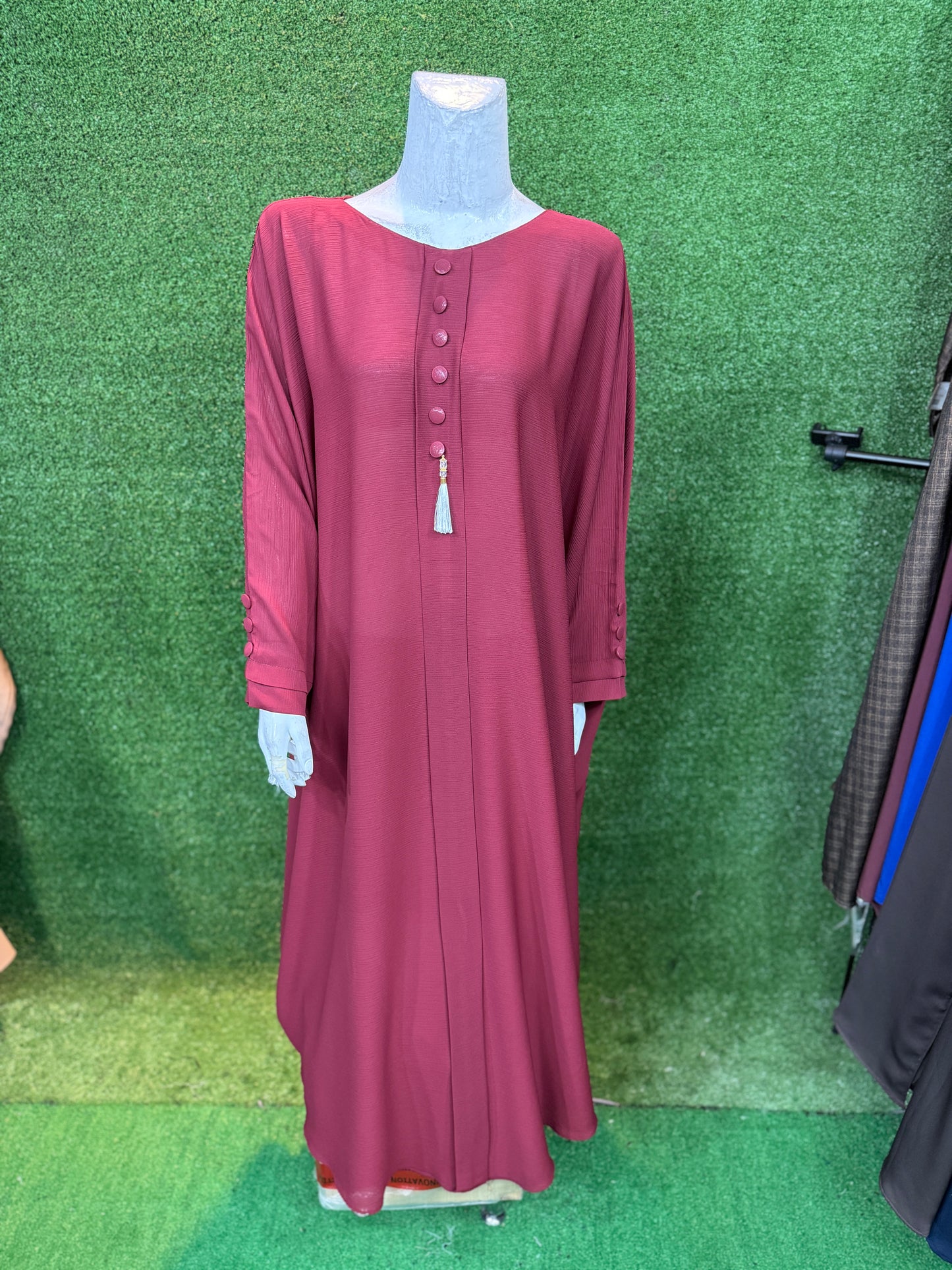 (Summer)Kaftan Korean Chiffon abaya