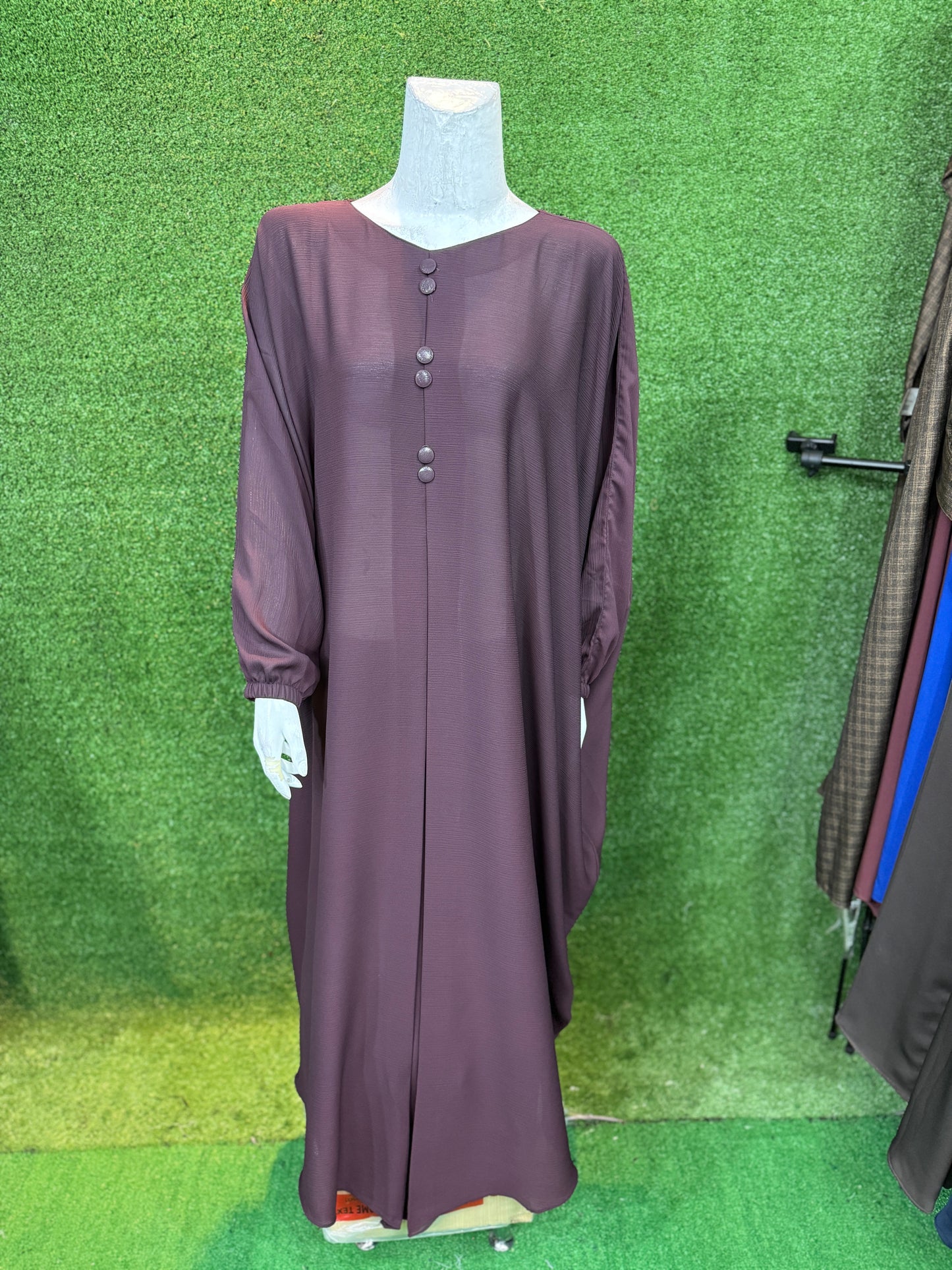 (Summer)Kaftan Korean Chiffon abaya