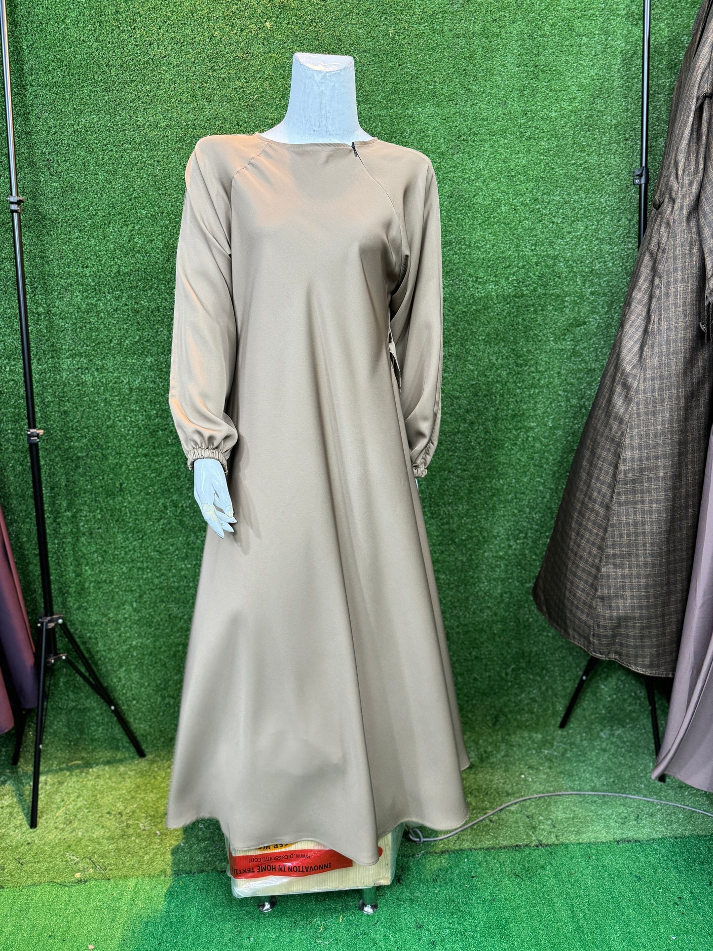 A-line Maxi With belt