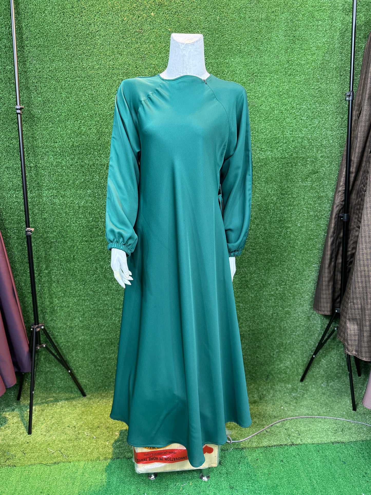 A-line Maxi With belt