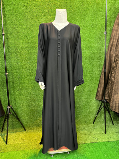 Button Maxi with Pleat