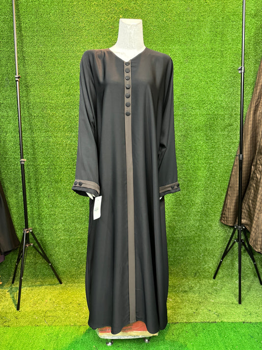 Button Maxi with Pleat