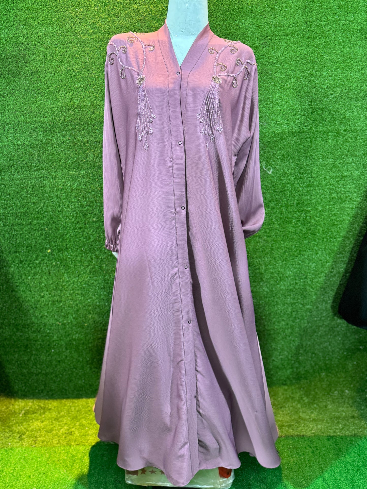 Dubai Zari Work Handmade Abaya