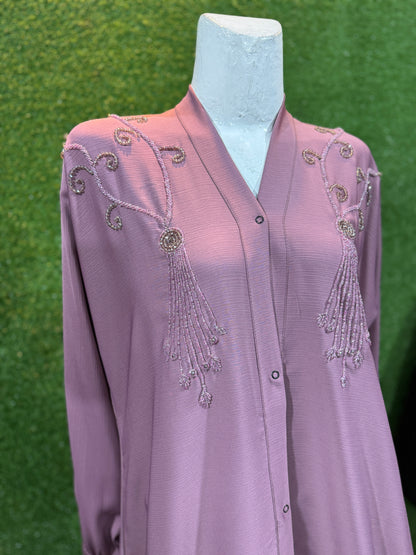 Dubai Zari Work Handmade Abaya