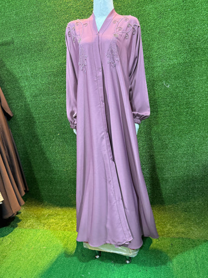 Dubai Zari Work Handmade Abaya