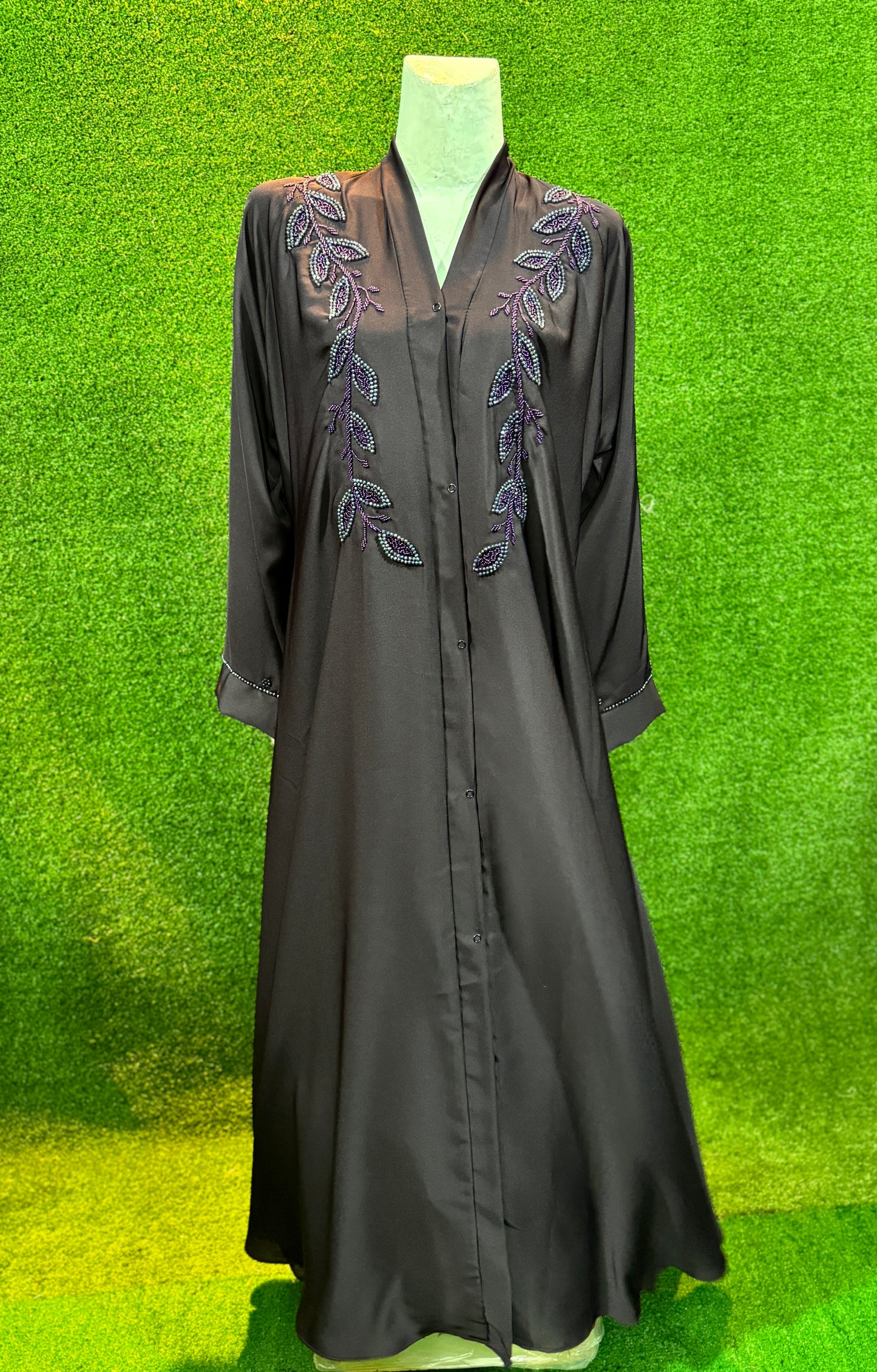 Dubai Zari Work Handmade Abaya